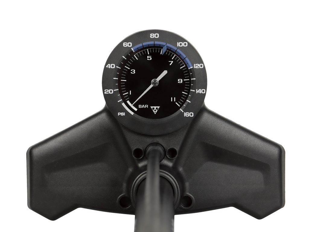 Inflador TOPEAK piso JOEBLOW ROADIE EX 160psi TJB-RE1 black/ blue