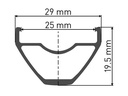 Rueda DT SWISS 29 X 1900 SPLINE c/lock 142x12mm SRAM XD Ratchet LN 18 posterior