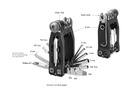 H-Navaja TOPEAK mini Ninja 16 func TT2577 black