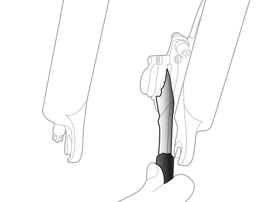 H-Separador TOPEAK de zapatas TPS-SP23