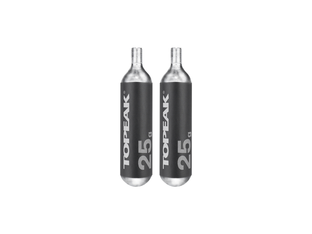 Kit TOPEAK reparación CO2 25G 2PCS TCO25-3 c/protector de silicona