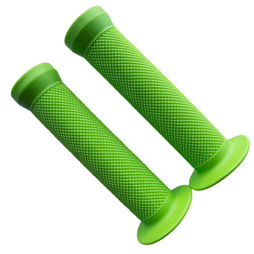 Grips EAGLE-F BMX PVC 130mm c/flange green MOD. EG-904 CN
