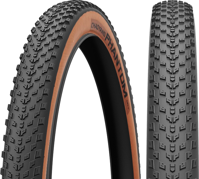 Llanta CHAOYANG 29x2.2 H-5234TR PHANTOM DRY fold 2C tubeless black/TAN WALL 60TPI