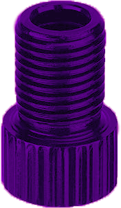 Adaptador EAGLE-F valvula F/V A A/V  pequeño purple paquete 25uni
