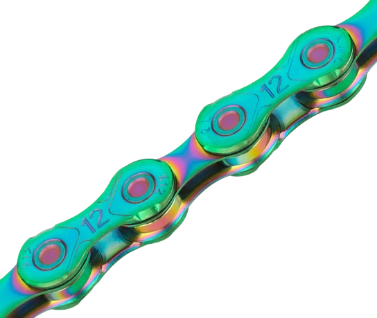 Cadenilla KMC 1/2x11/128 126 links X12 aurora blue 12v