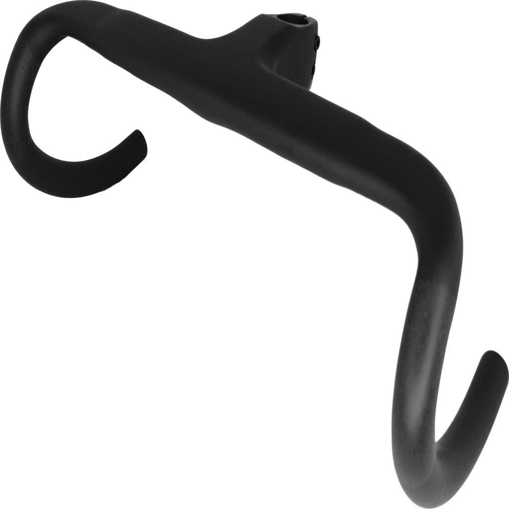 Timon RETROSPEC  ruta carbon integrado c/stem black 380x90mm black