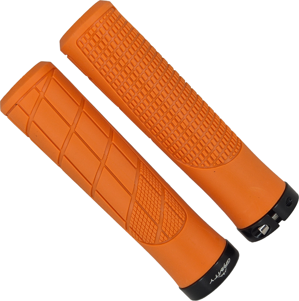 Grip GRAVITY 135mm TPR GRP-334 orange c/seguro﻿