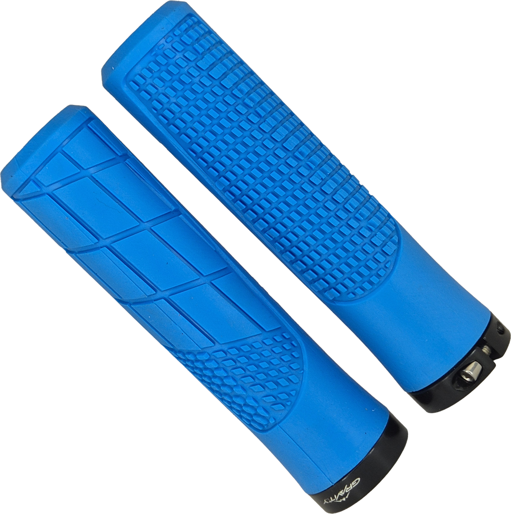 Grip GRAVITY 135mm TPR GRP-334 blue c/seguro﻿