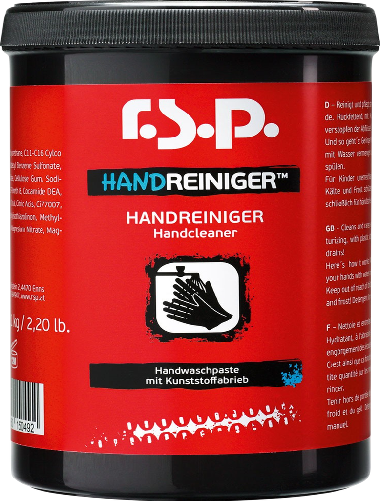 Limpiador RSP jabon Hand Cleaner desengrasante para manos 500g 62049005