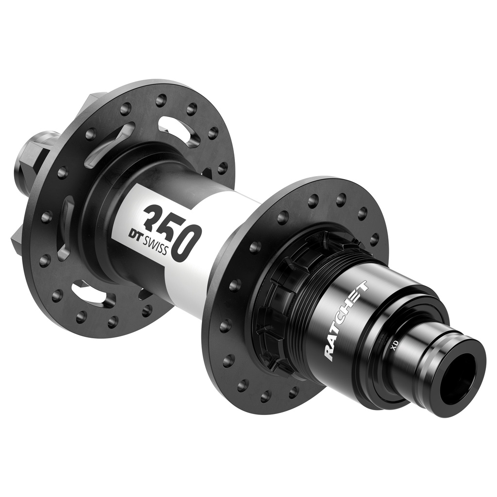 Manzana DT SWISS 350 MTB  157x12mm 32h tipo J 6bolt Ratchet 36 SL - SRAM XD posterior