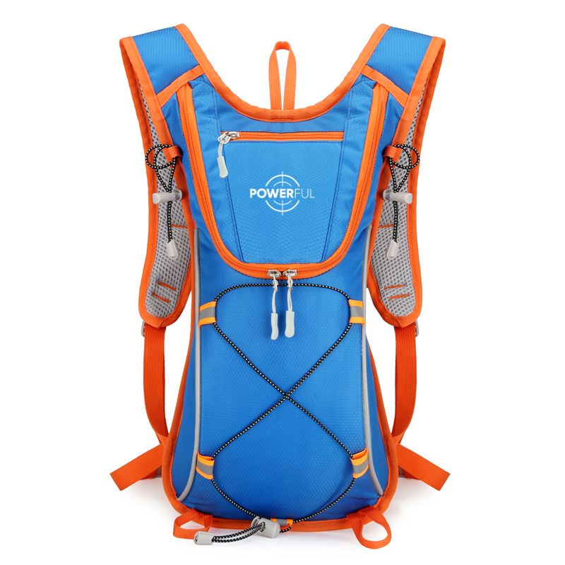 Mochila POWERFUL hidratacion blue/orange  RB-2430
