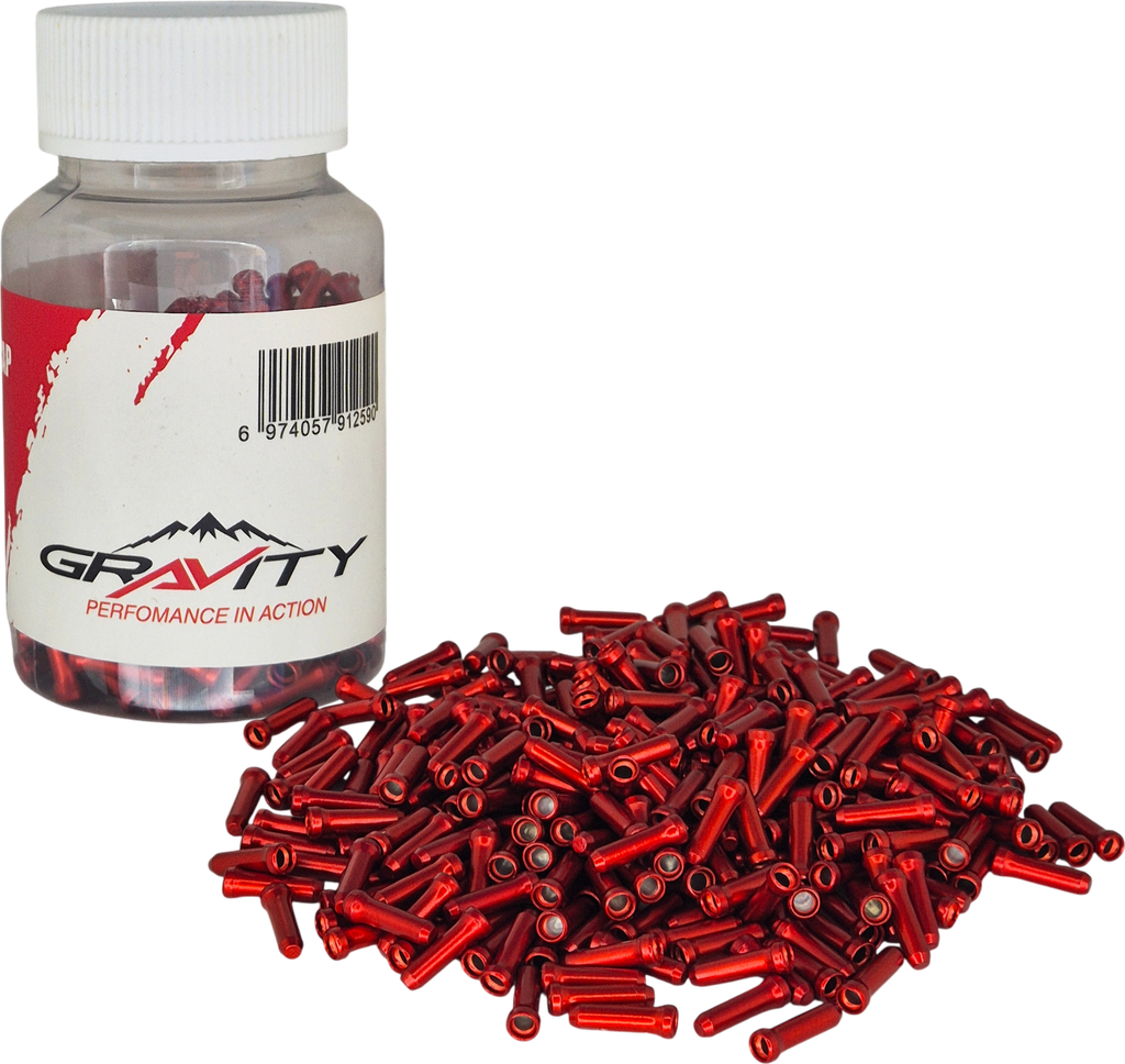 Tope GRAVITY de cable 300pcs red set