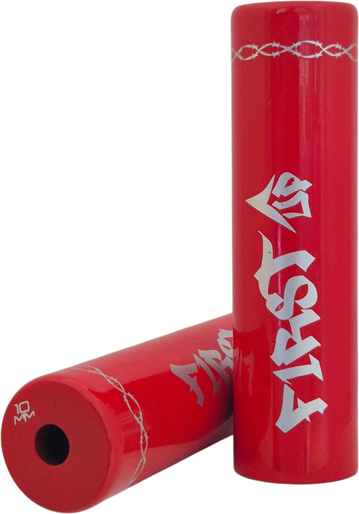 Apoya pies F1RST UP hierro 3/8" red set