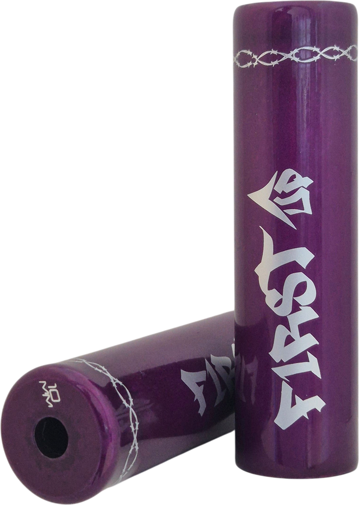 Apoya pies F1RST UP hierro 3/8" purple set