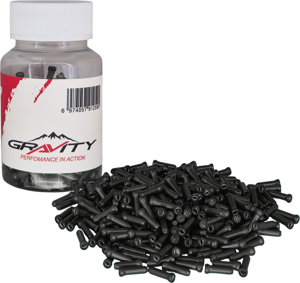 Tope GRAVITY de cable 300pcs black set