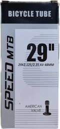 [BC-TUB164] Tubo SPEED MTB 27.5X2.125 / 2.35  AV 48 mm black