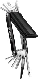 [BC-HER143] H-Navaja TOPEAK TUBI 18 mini tool black TUB-18B 18 fun w/tubeless tire repair kit 