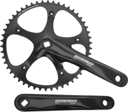 [BC-CAT017] Catalina DRIVELINE pista TK14 alum 50T 170mm eje cuadrado BCD144mm 1/8 5tornillos  black