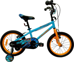 [BC-BIC193] Bicicleta CROSSER 16 BMX v/brake light blue