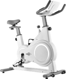 [BC-BIC181] Bicicleta estatica SPINNING YC-700 120Kgs MAX computer white