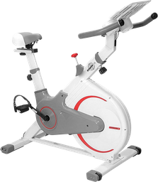 [BC-BIC183] Bicicleta estatica SPINNING YD-612 120Kgs MAX computer white/grey