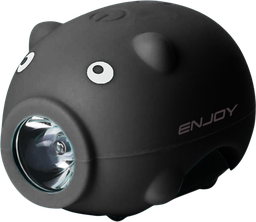 [BC-LUZ077] Luz ENJOY EAST delantera PIG EBL-3624 USB black