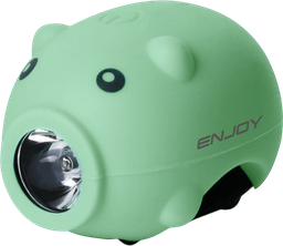 [BC-LUZ079] Luz ENJOY EAST delantera PIG EBL-3624 USB green