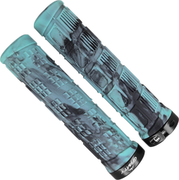 [BC-GRI216] Grip GRAVITY 130mm TPR GRP-3438 cyan c/seguro black