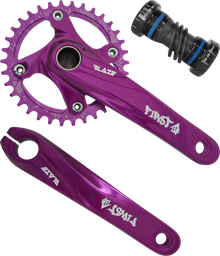 [BC-CAT184] Catalina F1RST UP monoplato integrada 32T 170mm purple caja