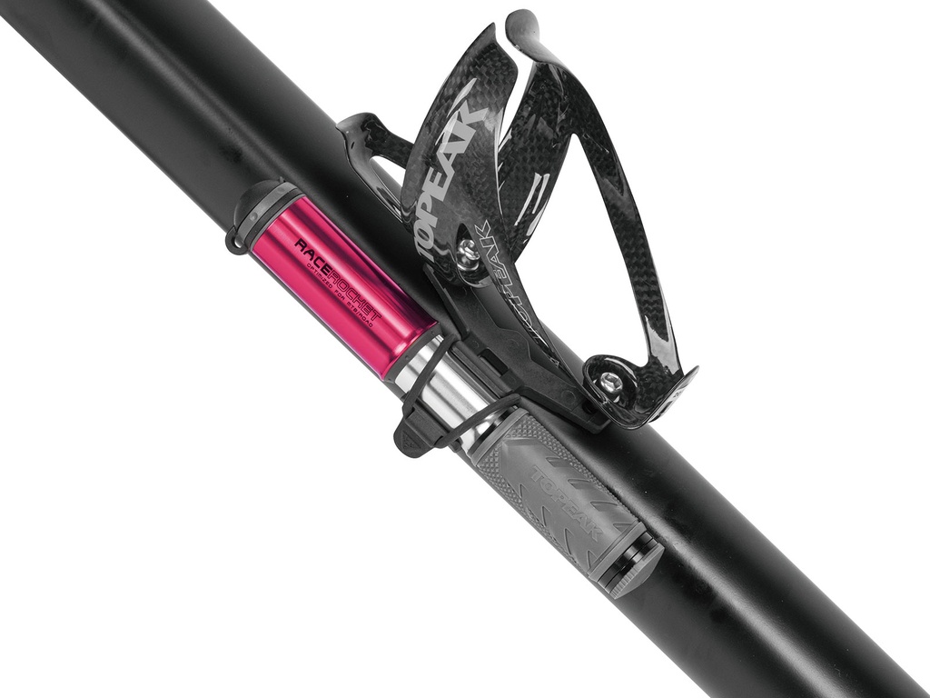 Inflador TOPEAK RaceRocket TRR-2R compact black/red