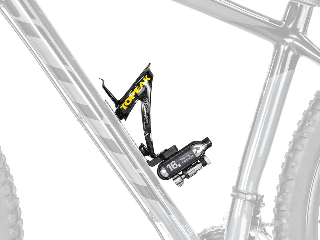 Kit TOPEAK CO2 Ninja C02 p/soporte incl inyector+2 CO2 16g TNJ-CO2