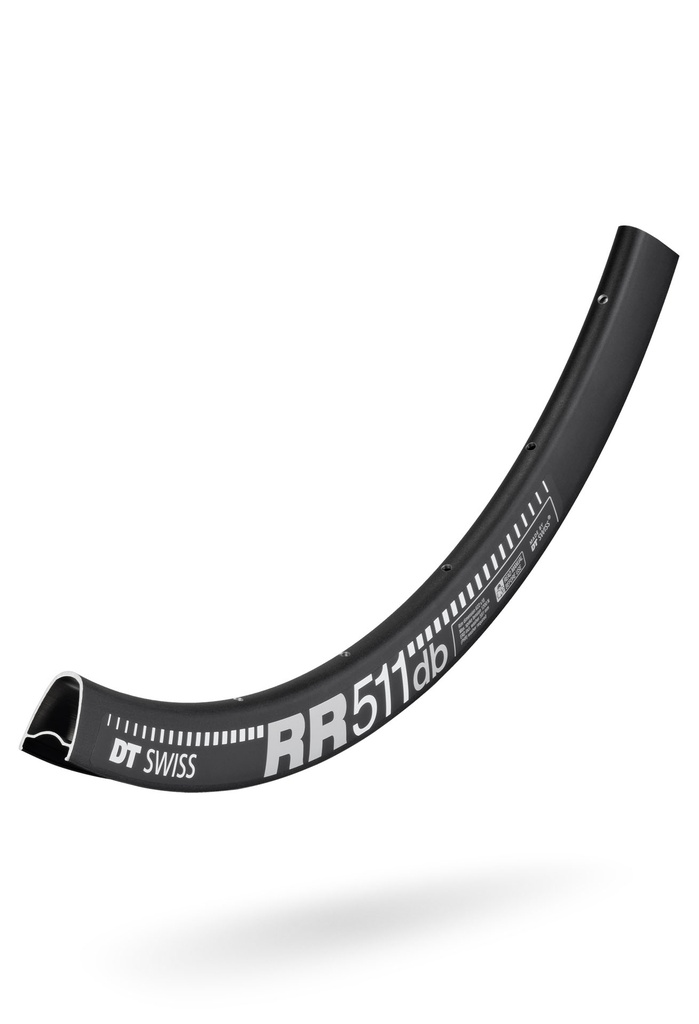 Aro DT SWISS 700 RR511 alum 32mm 24H p/tubeles black