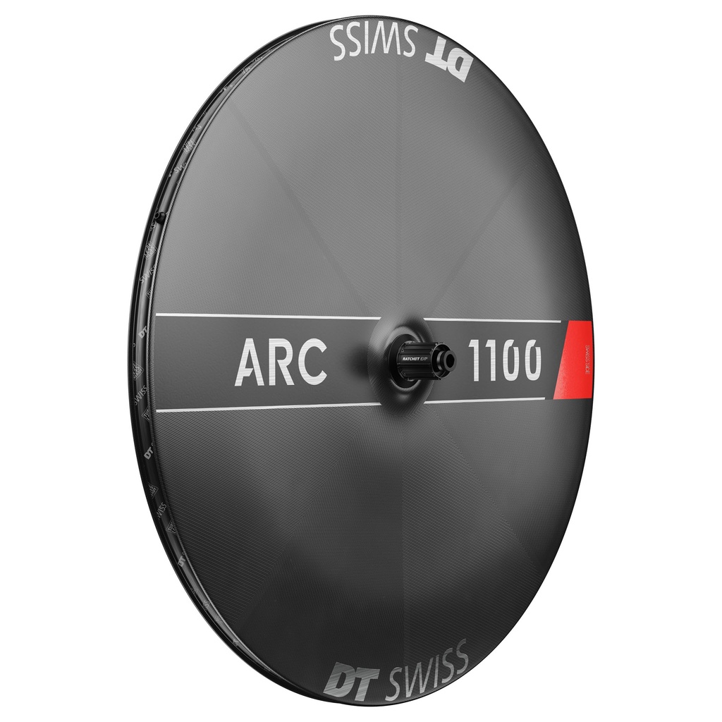 Rueda Lenticular DT SWISS ARC 1100 700c center lock 142x12mm posterior 