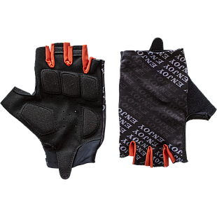 Guantes ENJOY ciclismo d/corto AI-02-405 Black/Orange S