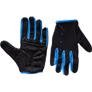 Guantes ENJOY ciclismo d/largo MG-07-2233 black/blue Neon S