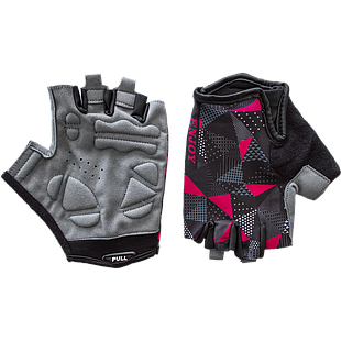 Guantes ENJOY ciclismo d/corto AI-02-429 Grey/Pink XS