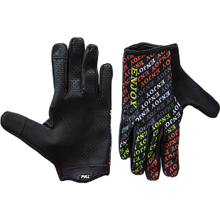 Guantes ENJOY MTB/BMX d/largo AI-02-474 Grey/Black M