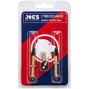 Valvula JOE'S tubeless french/presta 48mm 2pcs 180143