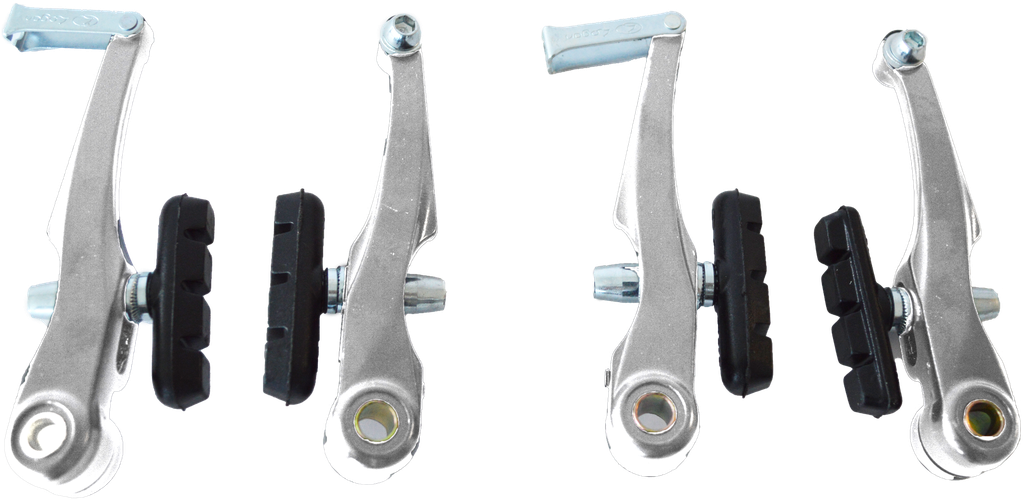 V-brake LOGAN aluminio silver set