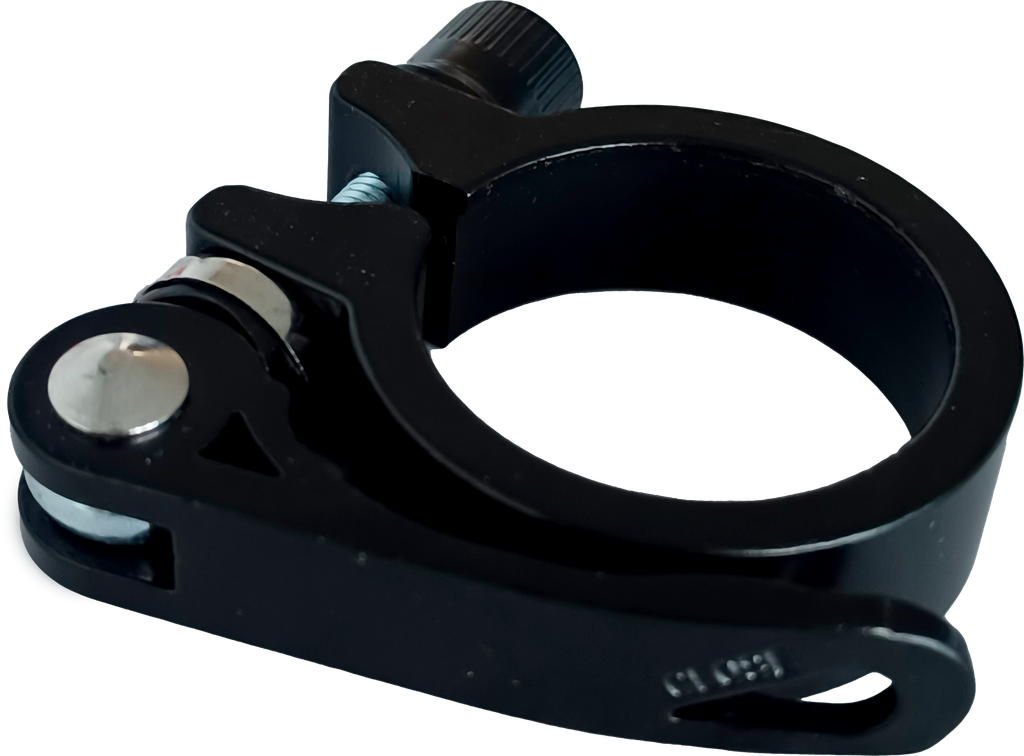 Abrazadera LOGAN 40mm p/cuadro plegable black