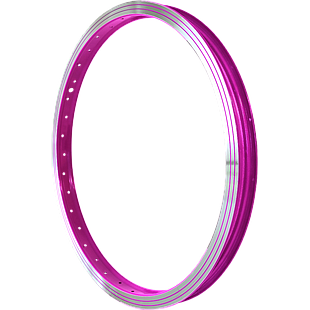 Aro SNM 20 alum 36H AS-M24C d/pared v-brake purple