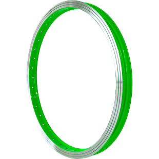Aro SNM 20 alum 36H AS-M24C d/pared  v-brake green
