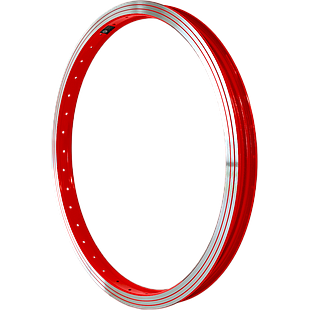 Aro SNM 20 alum 36H AS-M24C d/pared  v-brake red