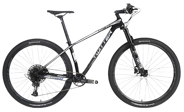 Bicicleta TWITTER 29 MTB STORM2.0 17 carbon M6100-12V black 