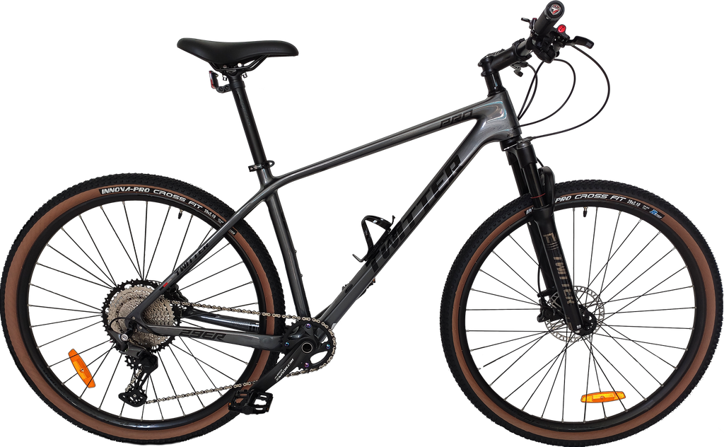 Bicicleta TWITTER 29 MTB LEOPARD PRO 17 carbon 12v M6100 dark grey 