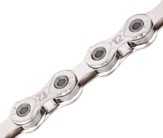 Cadenilla KMC 1/2x11/128 126 links X12 silver/silver 12v