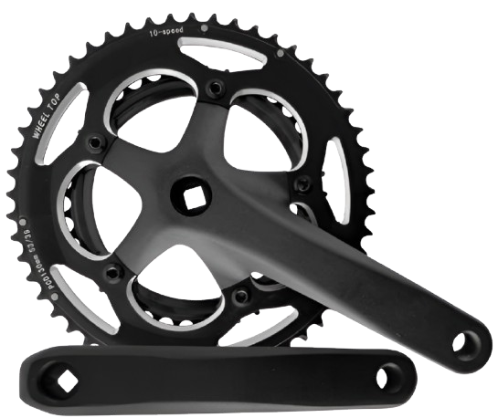 Catalina WHEELTOP ruta ARROE 39-53T square 170mm 10v full/alum black