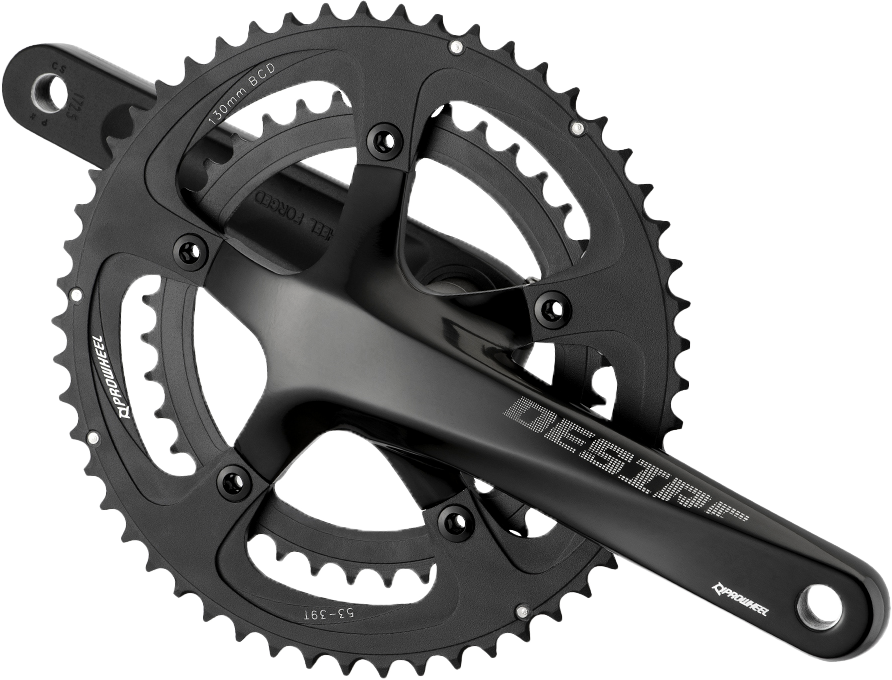 Catalina PROWHEEL ruta DESIRE 39-53T Integ 10/11v 172.5mm c/pista full/alum black