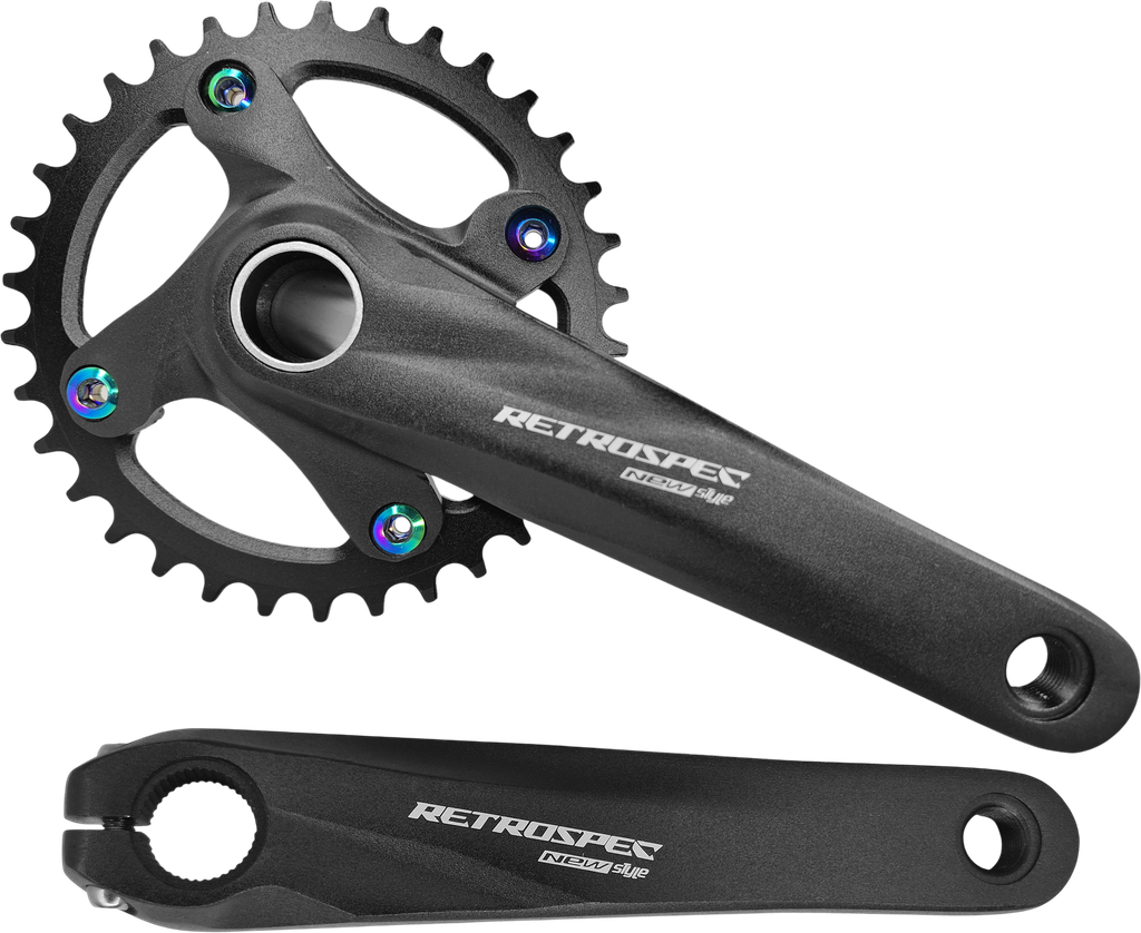 Catalina RETROSPEC MTB integrad alum 34T 12/13v 170mm s/pist black