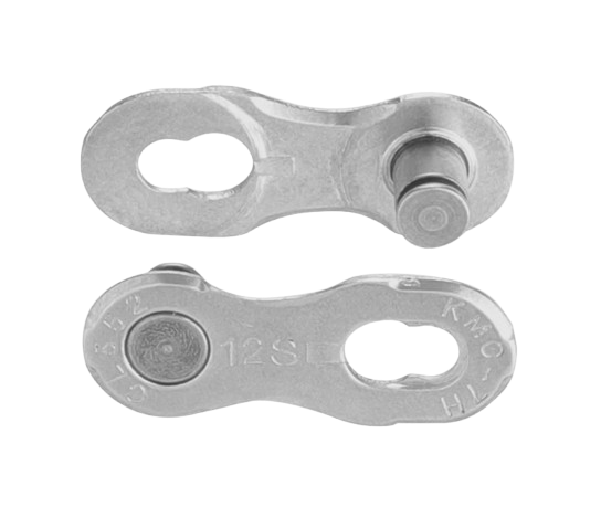 Chaveta KMC conector CL552 12v silver carton 2pcs